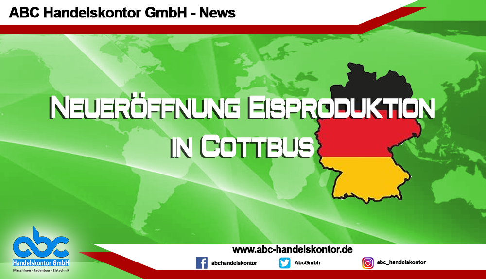 Eisproduktion in Cottbus eröffnet